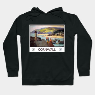 Vintage British Rail Travel Poster: Cornwall Hoodie